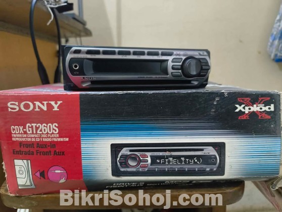 Sony CDX-GT260S Car Audio Player